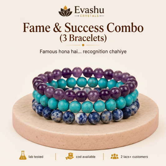 Amethyst, Turquoise & Sodalite Bracelet Set for Calm