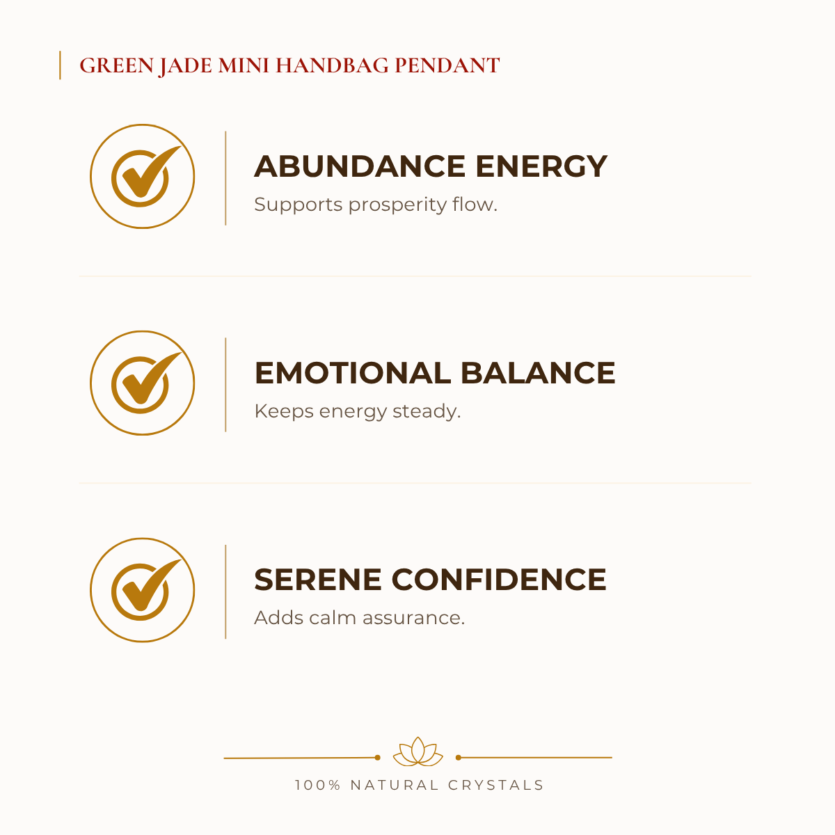 Natural Green Jade Mini Handbag Pendant for Harmony