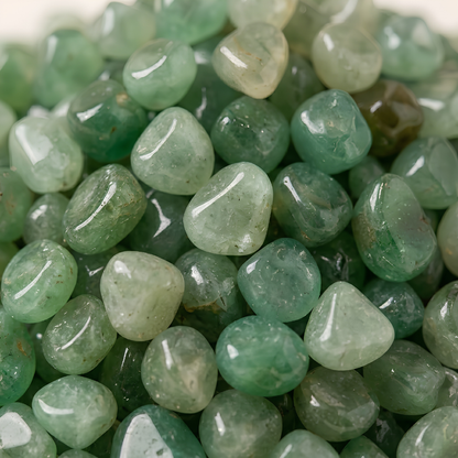 Natural Green Aventurine Crystal Chips for Growth