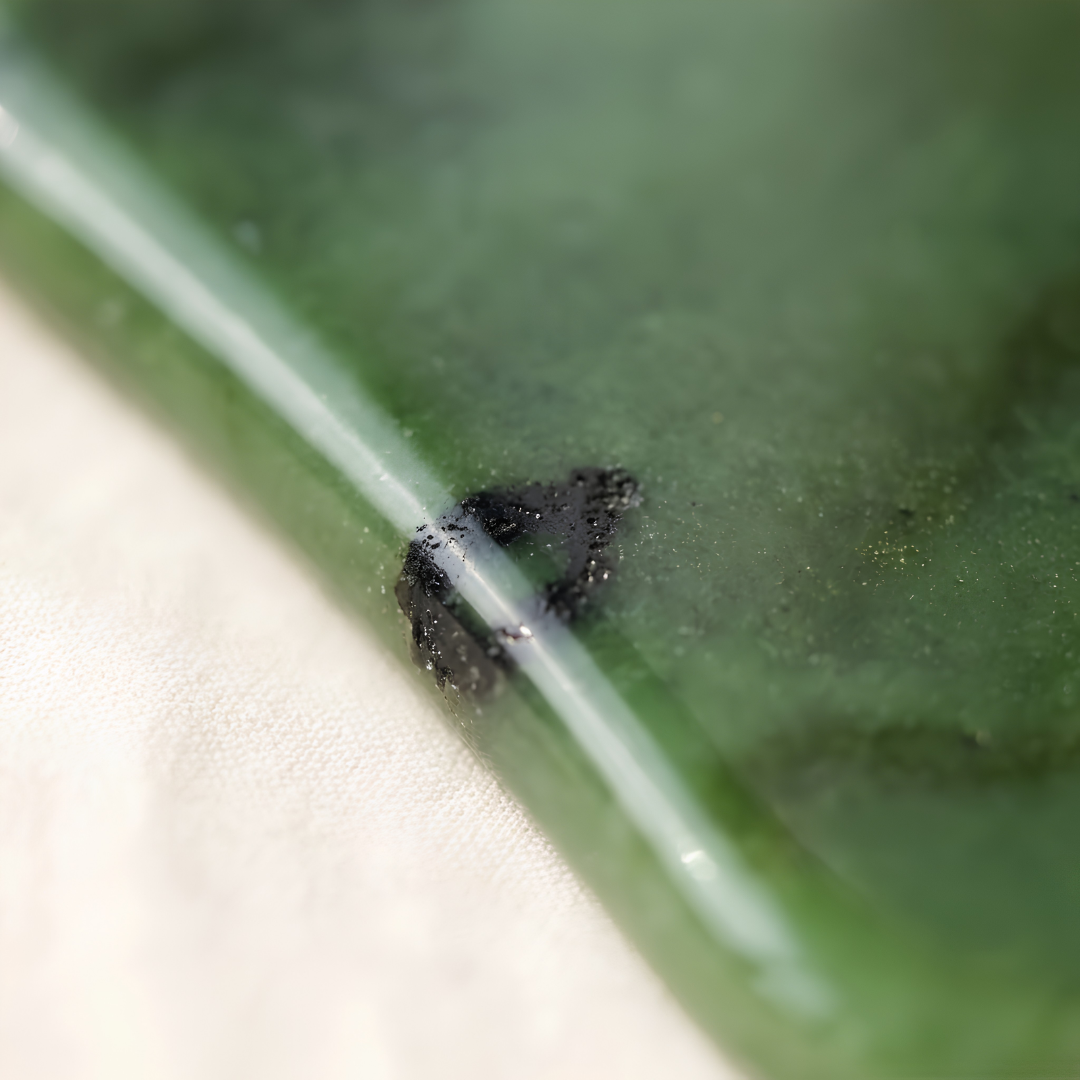 Natural Green Jade Gua Sha for Harmony