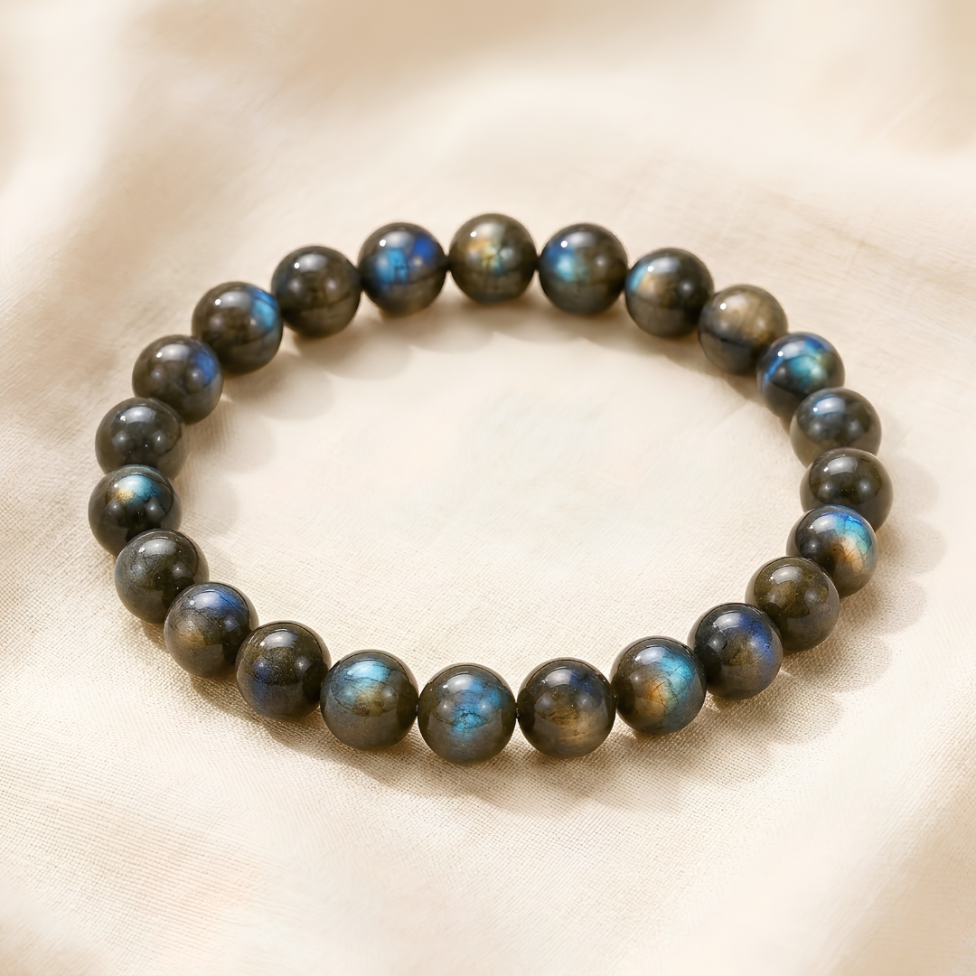 Natural Labradorite Crystal Chips for Intuition
