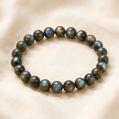 Natural Labradorite Crystal Chips for Intuition