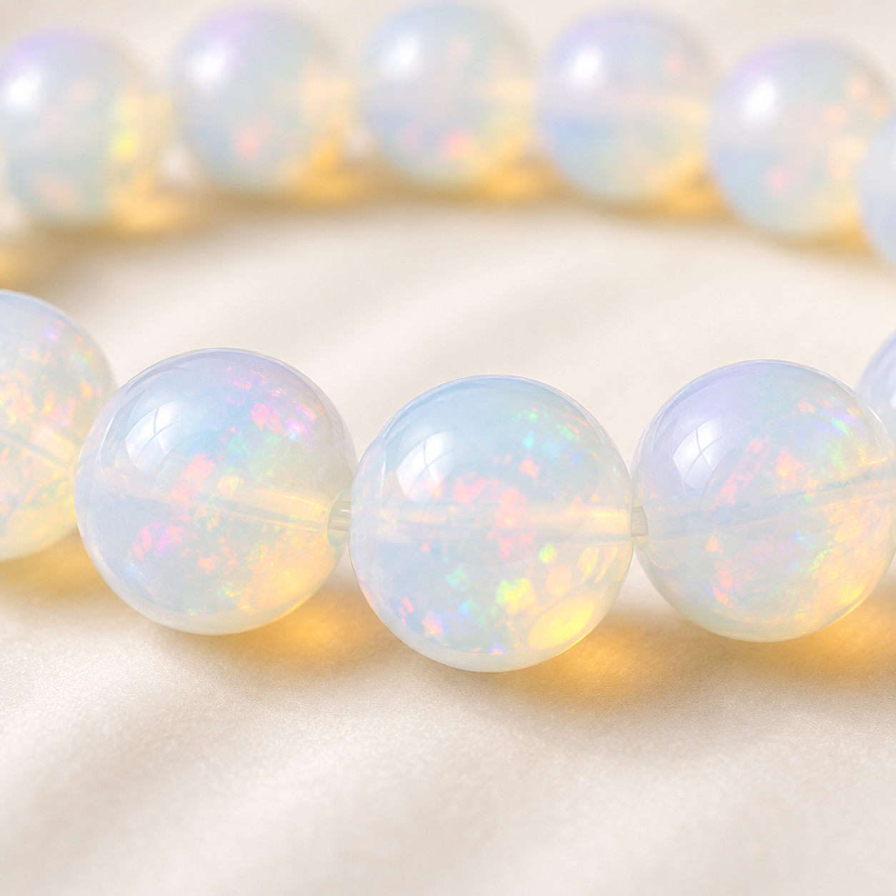 Natural Opal 8mm Bracelet for Hope