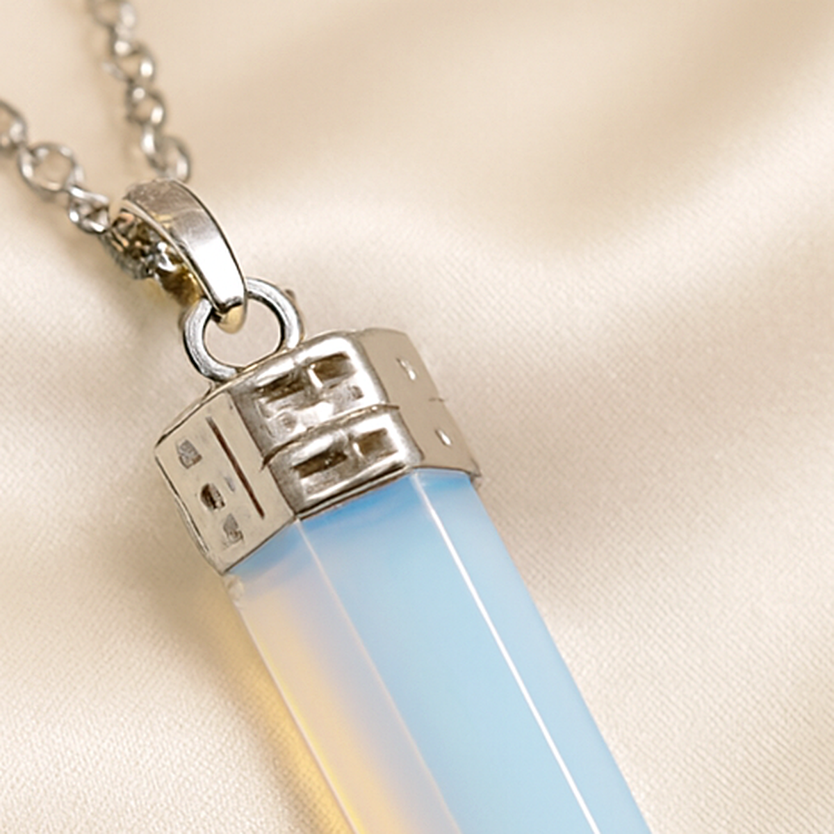 Opalite Pencil Pendant for Inner Peace