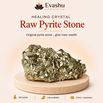 Natural Pyrite Cluster Raw Stone for Wealth