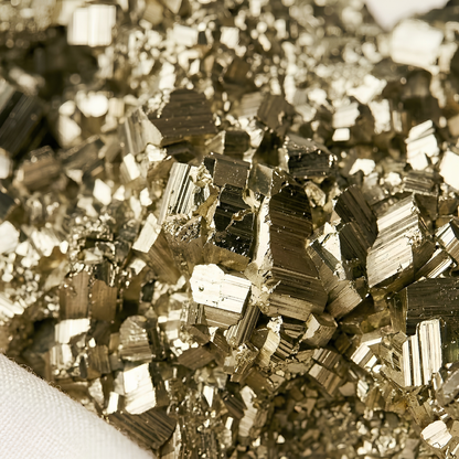 Natural Pyrite Cluster Raw Stone for Wealth