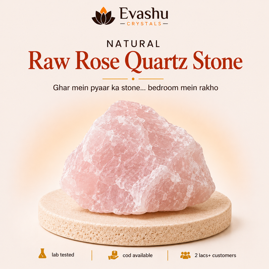 Natural Rose Quartz Large Raw Stone for Emotional Healing