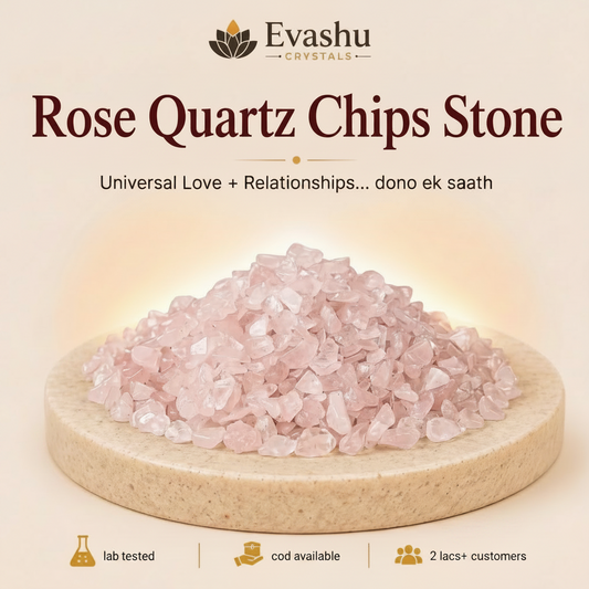 Natural Rose Quartz Crystal Chips for Love