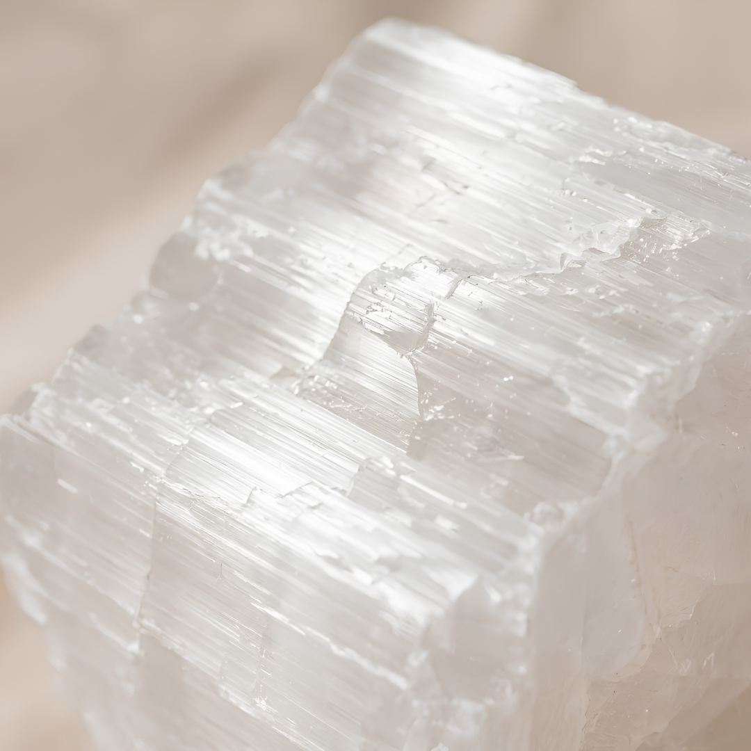 Natural Selenite Raw Stone for Cleansing
