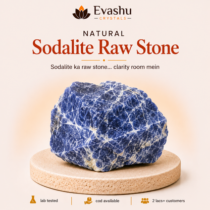 Natural Sodalite Raw Stone for Communication