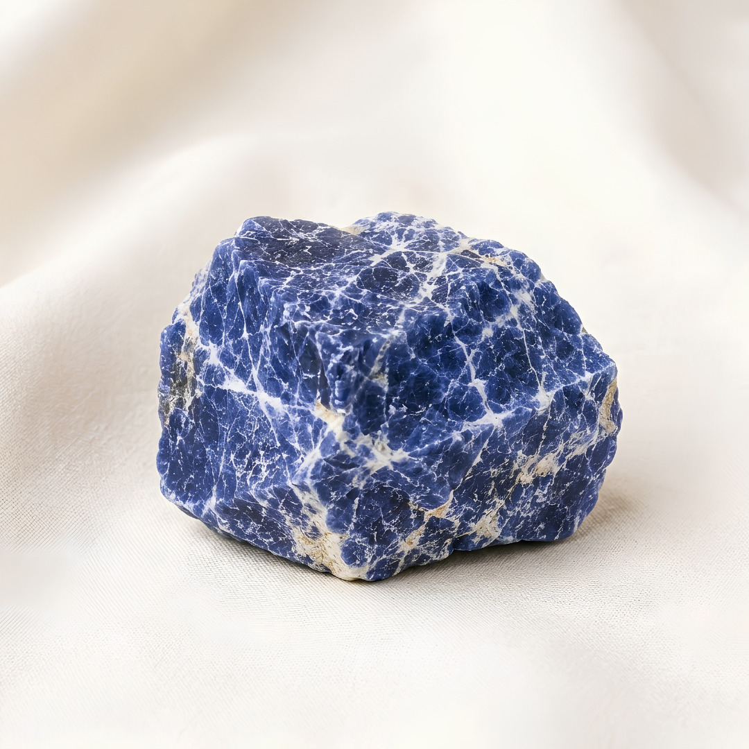 Natural Sodalite Raw Stone for Communication
