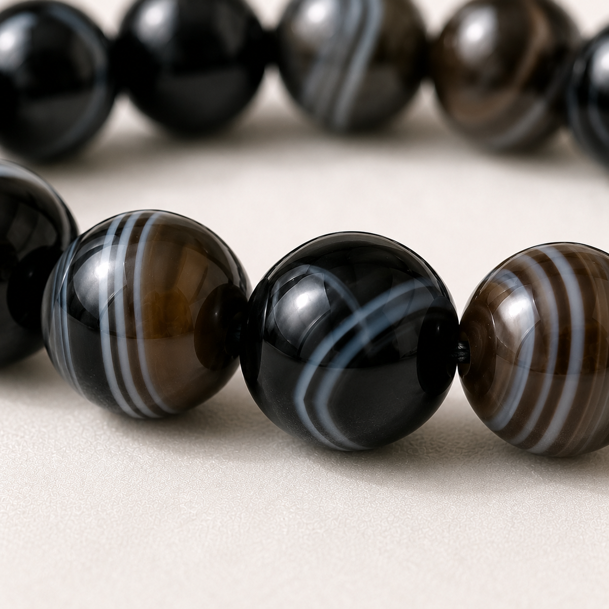 Sulemani Agate 8mm bracelet — product image 7