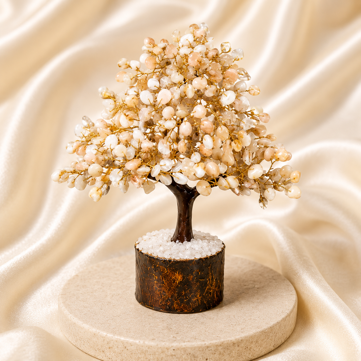 Natural Gomti Chakra Crystal Tree for Protection