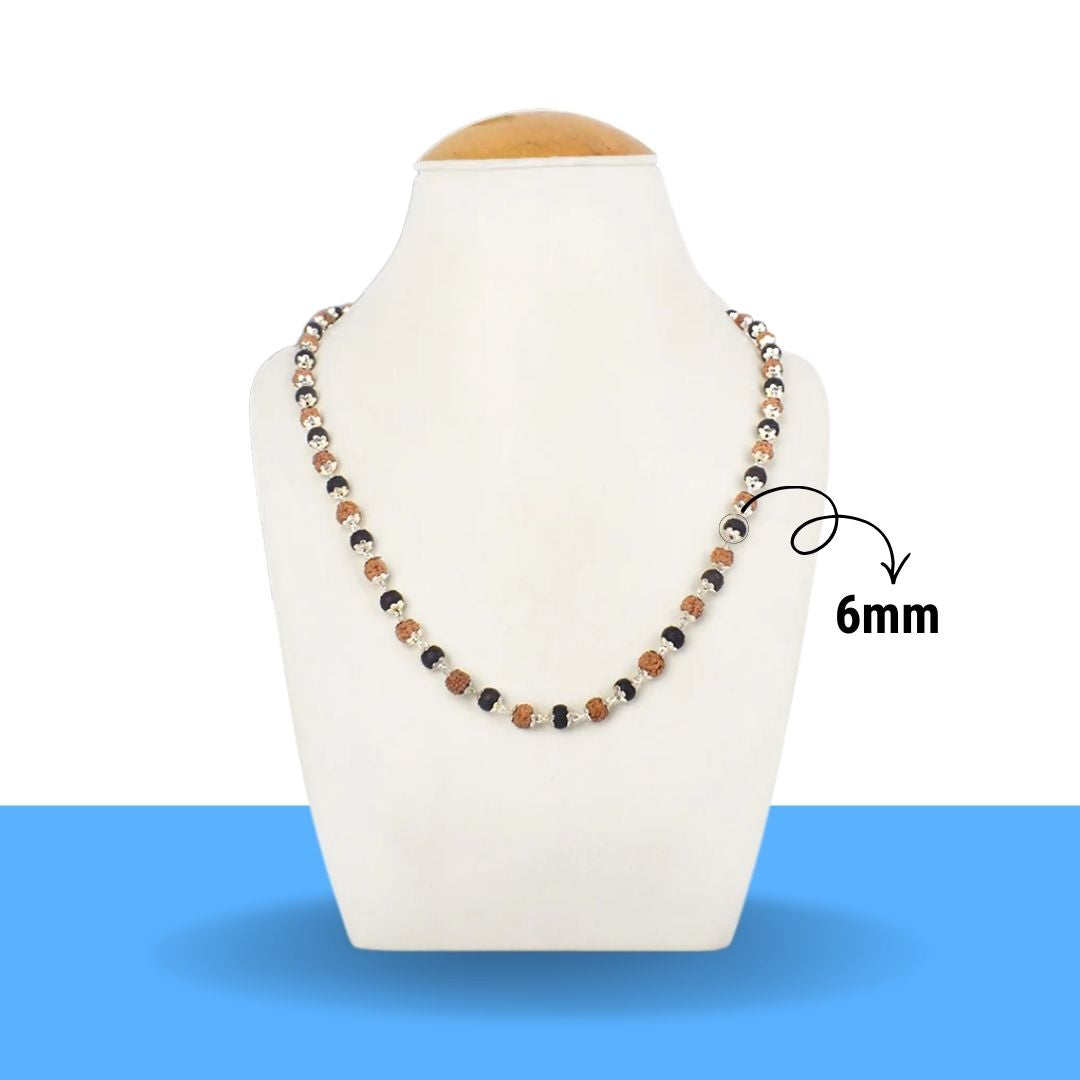 Rudraksha & Karungali Mala — Single or Pair
